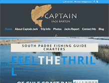 Tablet Screenshot of captainjackbarton.com